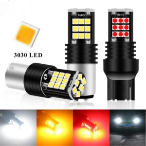 ไฟเบรกถอยหลังรถยนต์ LED T20 1157 1156 ba15s P21 5W