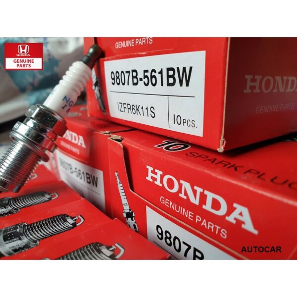 หัวเทียน HONDA IZFR6K11S / IZFR6K11NS NGK IRIDIUM  PART NO. 9807B - 561BW (1ชุด4หัว)