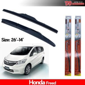 ที่ปัดน้ำฝน ใบปัดน้ำฝน ซิลิโคน ตรงรุ่น Honda Freed ไซส์ 26-14 ยี่ห้อ Diamond กล่องแดง