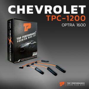 สายหัวเทียน CHEVROLET OPTRA 1.6 ตรงรุ่น - TPC-1200 - TOP PERFORMANCE MADE IN JAPAN - สายคอยล์ เชฟโรเล็ต ออฟต้า ออฟตร้า