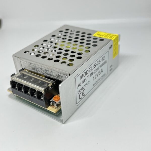 S-36-12 สวิตชิ่งเพาเวอร์ซัพพลาย Switching Power Supply 12V 3A (110-220V) ขนาด 8.5x5.7