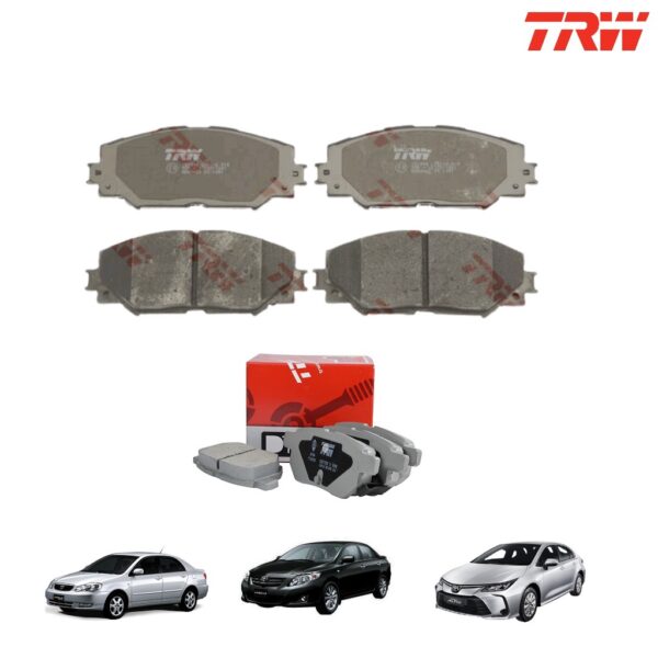 TRW ผ้าเบรคหน้า ผ้าเบรคหลัง TOYOTA ALTIS โตโยต้า อัลติส ทุกรุ่น