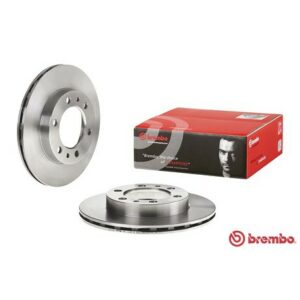 จานเบรคหน้า TOYOTA HILUX คานแข็ง LN106 2.0 2.4 2.8 1988-1997 LAND CRUISER VX70 LJ70 1984- มีช่องลม 302MM BREMBO /ชิ้น