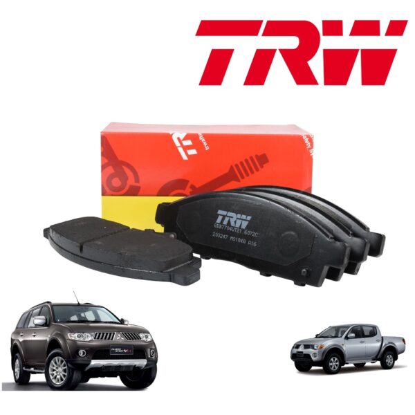 TRW UTEC ผ้าเบรค MITSUBISHI TRITON PAJERO SPORT ไตรตัน ปาเจโร่ สปอร์ต ปี 2008-2022