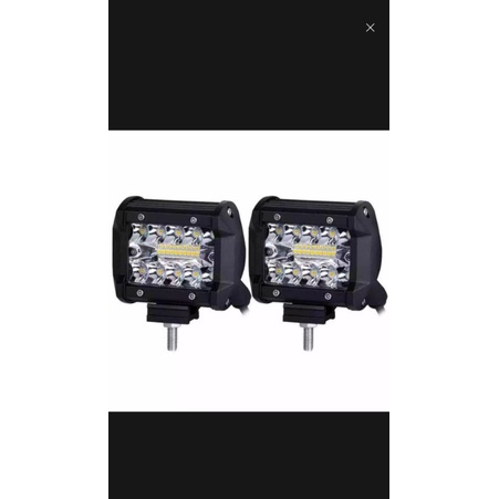 ไฟหน้าสปอร์ตไลท์ ไฟสปอร์ตไลท์(สินค้า1ชิ้น) 60w ไฟช่วยตัดหมอก 12v 24v ไฟLEDติดมอเตอร์ไซต์ รถยนต์ ออฟโลด สว่างตาแตก