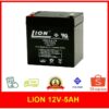 แบตเตอรี่แห้ง Ups Lion 12V-5AH