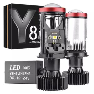 ส่งฟรี 1คู่ หลอดไฟรถยนต์ LED Y8 ของแท้ รับประกัน 1 ปี สินค้ามีพร้อมส่ง ขั้ว H4