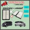 ซื้อคู่คุ้มกว่า กรองอากาศ+กรองแอร์ Hyundai H1 ฮุนได เอช-วัน ปี 2008-2021 คุณภาพดี กรอง PM 2.5 ได้จริง !!!