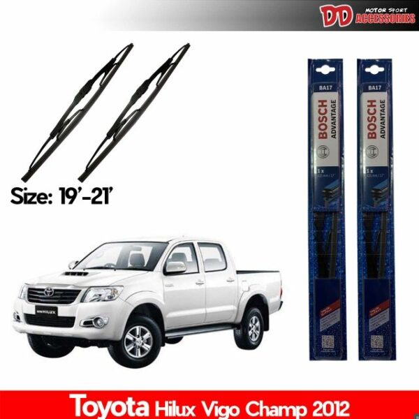 ใบปัดน้ำฝน ที่ปัดน้ำฝน ใบปัด BOSCH Toyota Hilux Vigo Champของแท้ 100% !!!