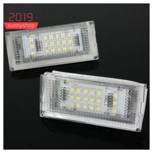 2x 18 LED Number License Plate Light Lamp For BMW E46 4DR Sedan 325i 328i 99-03