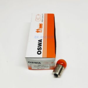 หลอดไฟ 67 12V 10W สีส้ม OSWA 10หลอด