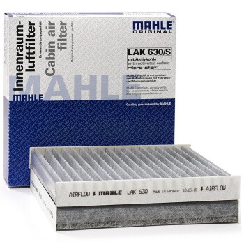 BMW ไส้กรองแอร์คาร์บอน(คู่) F25(X3) F26(X4) เบอร์ 64 31 9 312 318 ยี่ห้อ MAHLE LAK630/S (MADE IN GERMANY)