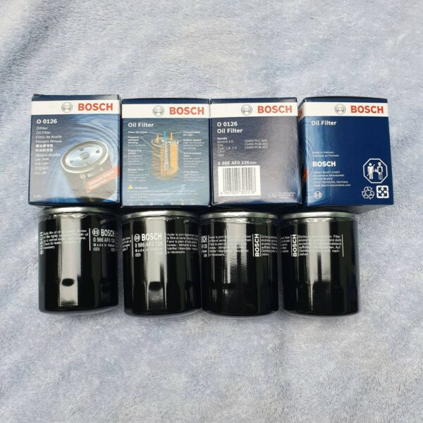 ไส้กรอง น้ำมันเครื่อง BOSCH แท้  ดูรุ่นรถที่ใช้ด้านล่าง พร้อมส่ง