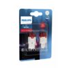 Philips Ultinon LED 11065 ULR 11065 U30R หลอดไฟเบรก W21 Red T20 (2 หลอด)