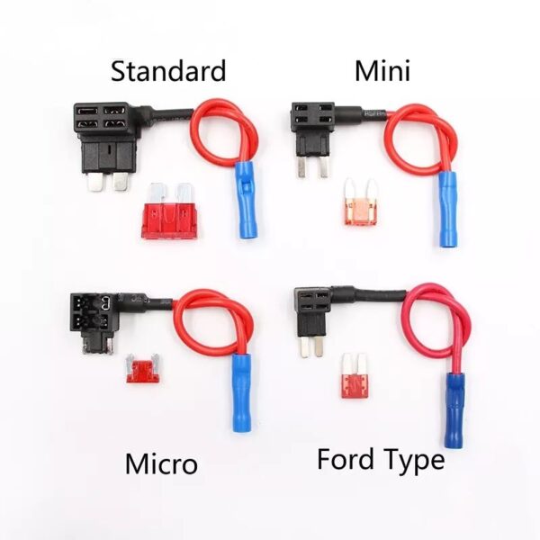 สายฟิวส์แท็ป12v Holder Add-A-Circuit TAP ADAPTER /Micro /MINI / Ford /Standard สายฟิวส์แท็ป