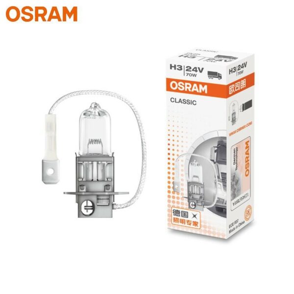 หลอดไฟOSRAM H3 24V 70W (64156)