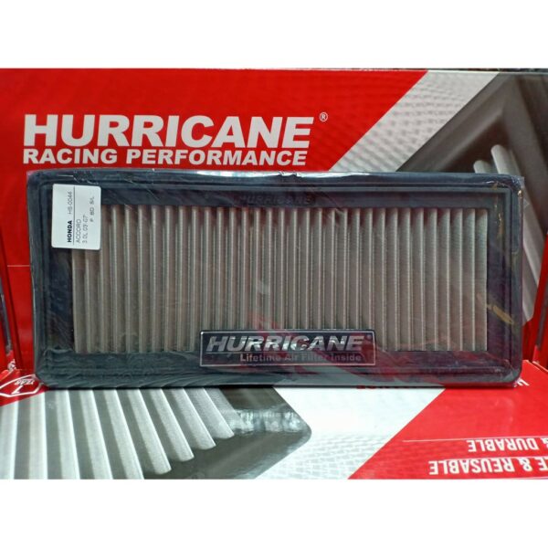 Hurricane กรองอากาศสแตนเลส Honda ACCORD G7 V6 3.0L ปี 2003-2007