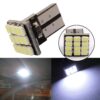 หลอดไฟ LED ไฟหรี่ T10 12SMD (2 หลอด) ไฟแผนที่ ไฟส่องป้ายสว่างมาก 12V มี 7สีให้เลือก