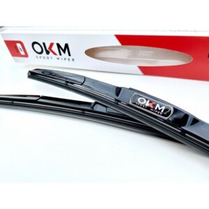 ใบปัดน้ำฝน OKM สีดำ Premium คุณภาพสูงเงางาม(ราคาต่อ1ข้าง)