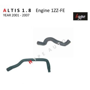 ท่อหายใจ ท่อระบาย บนฝาวาวล์ โตโยต้า อัลติส ALTIS 1.8 โฉม หน้าหมู ปี 2001 - 2007 ( 2 ท่อน)