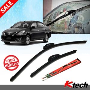 ใบปัดน้ำฝน K-Tech ขนาด 22+14 นิ้ว ตรงรุ่น Nissan Almera 2012 2013 2014