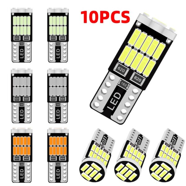 หลอดไฟ T10 Led Canbus W5W Led 26led 4014smd 194 168 620 สําหรับติดภายในรถยนต์ 6