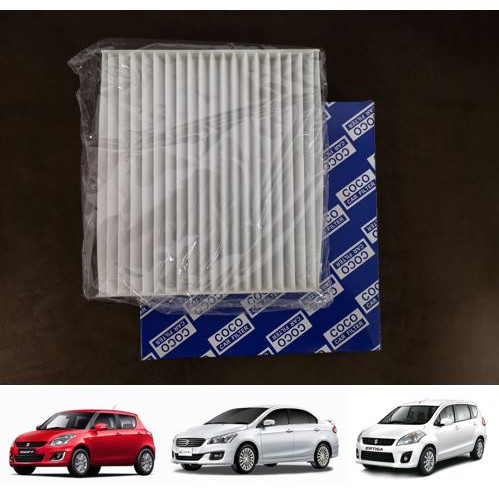 กรองแอร์รถยนต์ Suzuki Swift Ciaz 1.2 Ertiga ซูซูกิ สวิฟท์ เซียส เออร์ติก้า ปี 2012-2020 คุณภาพดี กรอง PM 2.5 ได้จริง !!!