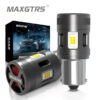 Maxgtrs หลอดไฟเลี้ยว 1156 BA15S P21W PY21W BAU15S BAY15D P21/5W 1157 LED T20 7440 W21W 7443 W21/5W 24W 4000LM 2 ชิ้น