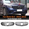 ตะแกรงกระจังหน้ากันชนหน้า สําหรับ Mercedes Benz GLC X253 260 300 350 200 220 250 2015-2018