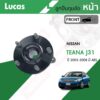 LUCAS ลูกปืนล้อหน้า ลูกปืนล้อหลัง NISSAN TEANA J31