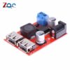 LM2596 Dual USB DC-DC 9V 12V 24V 36V to 5V 3A Step Down Buck Converter Board Car Charger Solar Power Supply Module