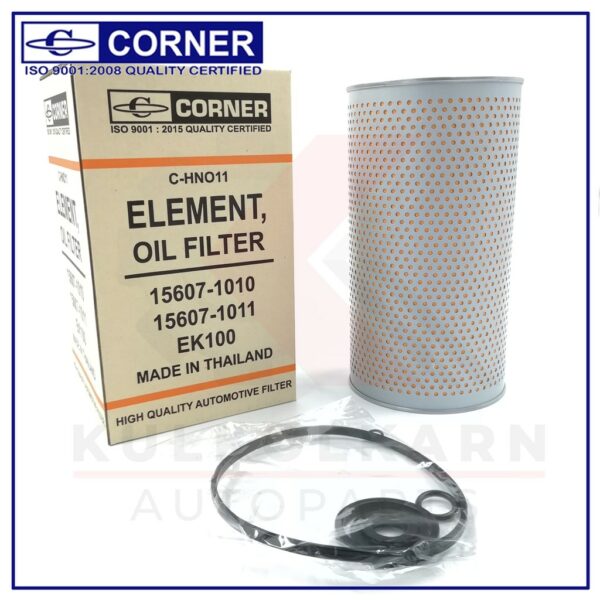 CORNER กรองน้ำมันเครื่อง HINO EK100 (C-HNO11)