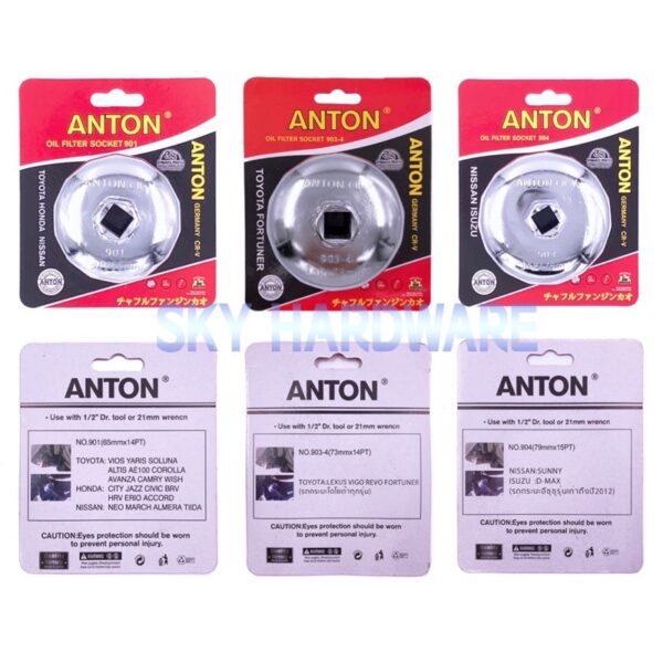 ANTON ฝาถอดกรอง ถอดกรอง น้ำมันเครื่อง CR-V 901 903-4 904