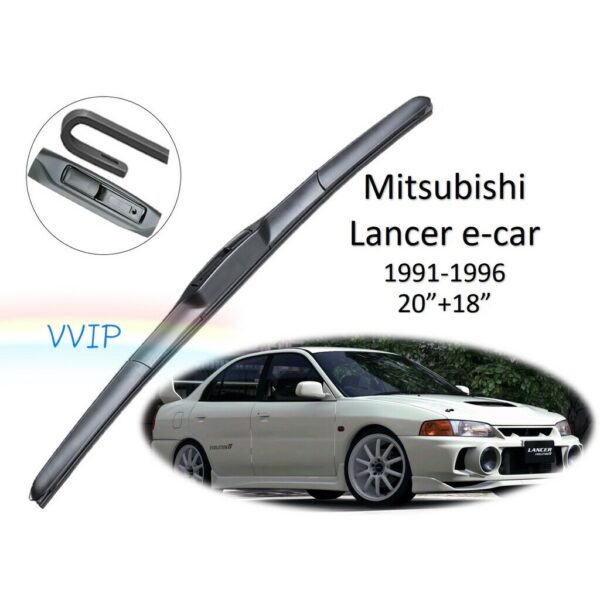 ใบปัดน้ำฝน ก้านปัดน้ำฝน Mitsubishi Lancer e-car ปี 1991-1996 ขนาด 20 นิ้ว 18 นิ้ว