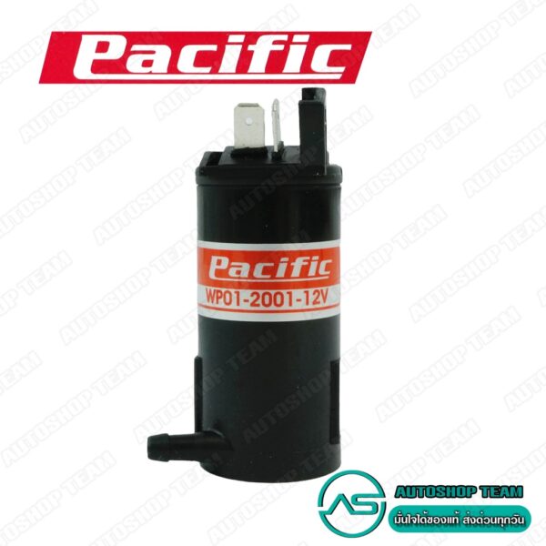 PACIFIC มอเตอร์ฉีดน้ำฝน ทั่วไป 12V ทั่วไป # HS-201A/12V