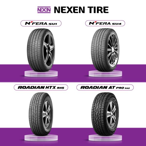 [พร้อมส่ง ติดตั้งฟรี] NEXEN ยางรถยนต์ รถเก๋ง / รถ SUV / รถกระบะ ยางขายดี ขอบ 14-19 นิ้ว จำนวน 4 เส้น (สอบถามสต็อกก่อนสั่งซื้อ)