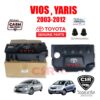 แท้เบิกห้าง % ฝาครอบเครื่อง Toyota VIOS 2003-2012