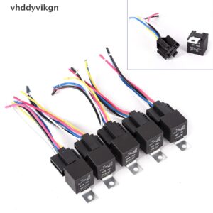 Vhdd รีเลย์รถยนต์ 12V 5Pin 40A 12V 5Pin กันน้ํา พร้อมซ็อกเก็ตรีเลย์ TH