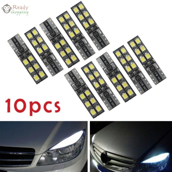 หลอดไฟ LED T10 คุณภาพสูง สําหรับคิ้ว ตา สว่างขึ้น Mercedes Benz W204 C300 C350