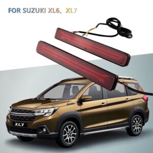 ไฟกันชนหลังรถยนต์ 3 ฟังก์ชั่น ดัดแปลง สําหรับ Suzuki Ertiga Xl6 Xl7 ติดตั้งง่าย