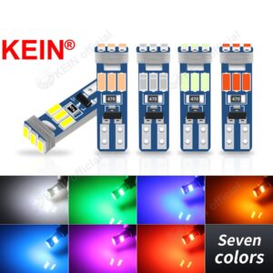 Kein หลอดไฟแดชบอร์ด W3W T5 Led 73 74 17 27 สําหรับติดภายในรถยนต์ รถจักรยานยนต์