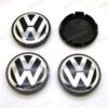 ฝาครอบดุมล้อรถยนต์ 56 60 65 มม. สําหรับ VW Volkswagen Jetta MK5 Golf Beetle CC EOS GTI Wagon Phaeton 4 ชิ้น