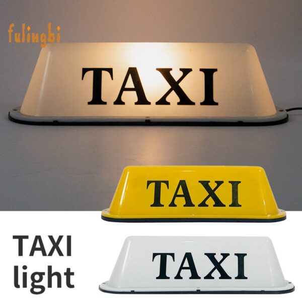 Fua-taxi ป้ายสัญลักษณ์ ic กันน้ํา ความสว่างดี ประหยัดพลังงาน สําหรับติดหลังคารถยนต์