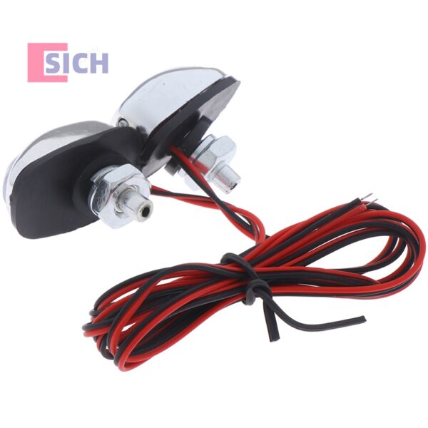 [Sich] ใหม่ หัวฉีดที่ปัดน้ําฝนรถยนต์ มีไฟ Led 2 ชิ้น