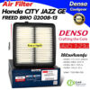 กรองอากาศ Denso (Air Filter 0610) Honda City GM2