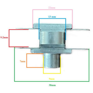 หมุดยึดฮับจานเบรค Bobbin H Type Stainless ไม่ขึ้นสนิมแข็งแรงผลิตในไทยไม่ใช่ของจีน