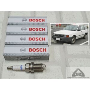 BOSCH K7RECX  : หัวเทียน Nissan NV ( 1994 - 2008 ) รุ่น 1.6 ชุด 4 หัว ชนิดนิคเกิล ระยะการใช้งาน 40