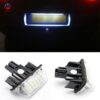 หลอดไฟติดป้ายทะเบียนรถยนต์ 18 led 2 ชิ้น/ชุดสําหรับ toyota camry yaris corolla fieler