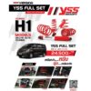 โช้คอัพรถยนต์ สปริง YSS รุ่น DTG Plus ปรับ 7 ระดับ รถ HYUNDAI H1