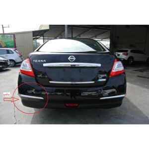 คิ้วโครเมี่ยมกันชนหลัง มุมท้ายซ้าย-ขวา Nissan Teana J32 ปี 2008-2012